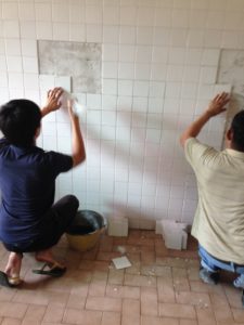 toilet renovation