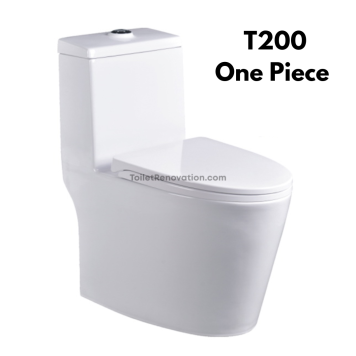 T200 One Piece Toilet Bowl / Geberit (include Installation)