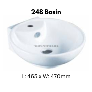 Basin 248 (Length: 465mm)