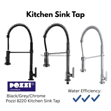 Pozzi K8220 Kitchen Sink Cold Tap