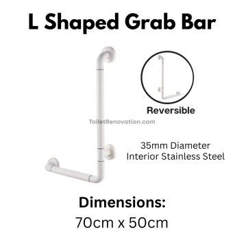 L Shaped Grab Bars