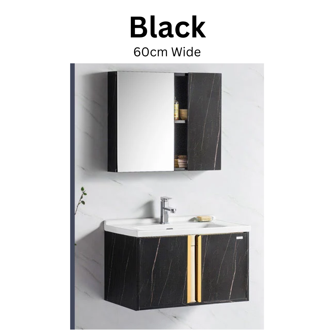 Stainless Steel Basin Cabinet (60cm Width) - Image 4