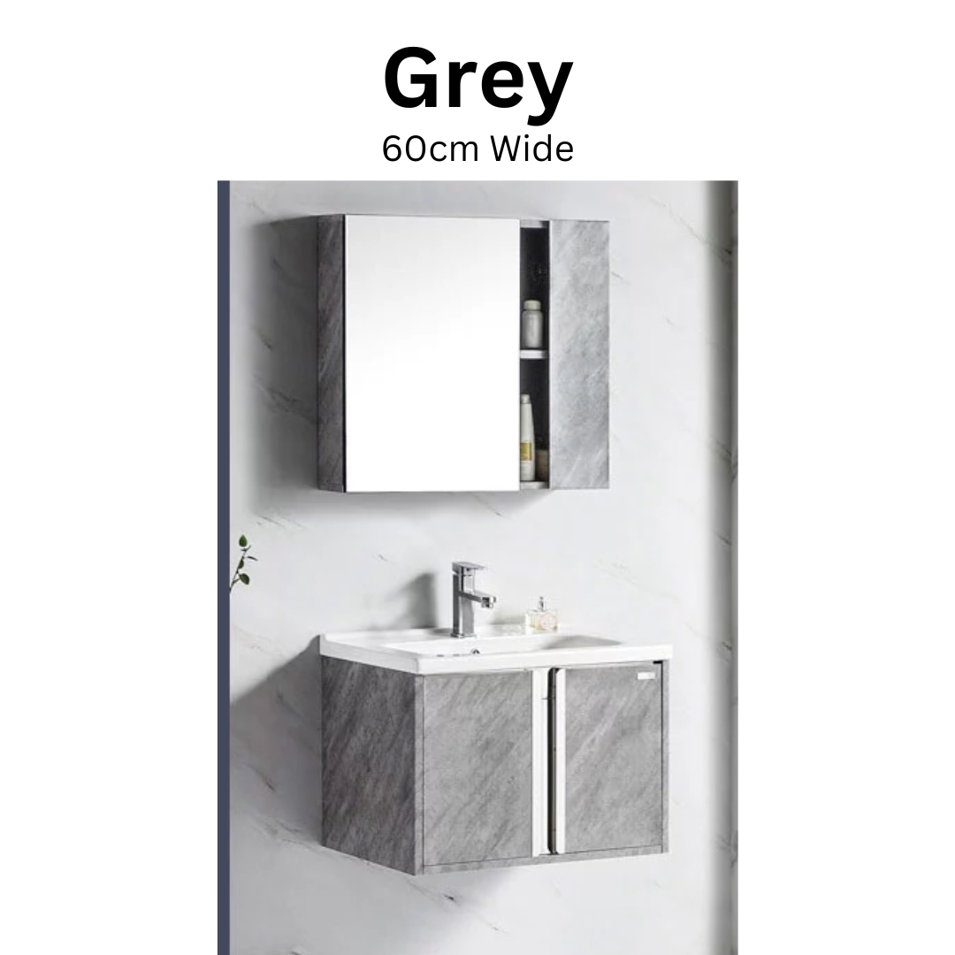 Stainless Steel Basin Cabinet (60cm Width) - Image 5
