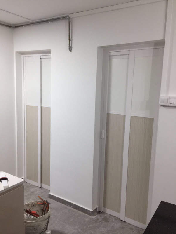 Slide Swing Toilet Door (Aluminium) - Image 15