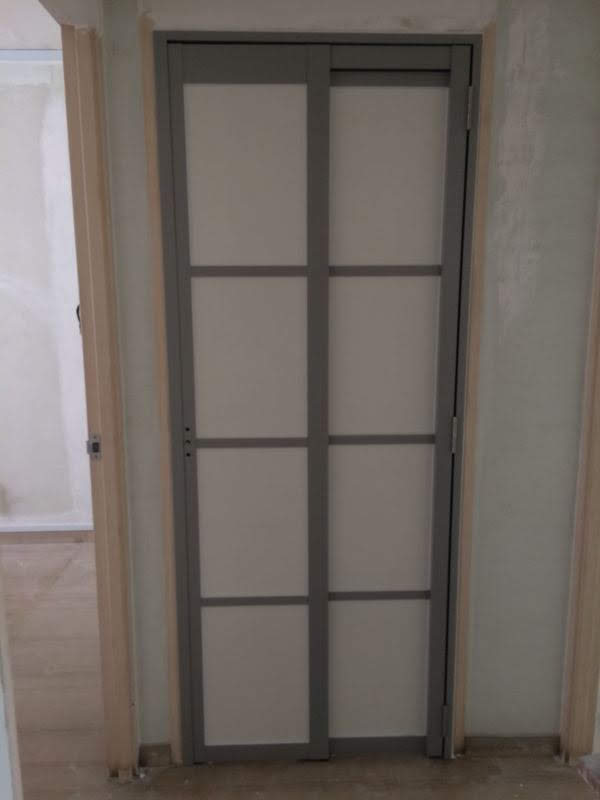 Slide Swing Toilet Door (Aluminium) - Image 17