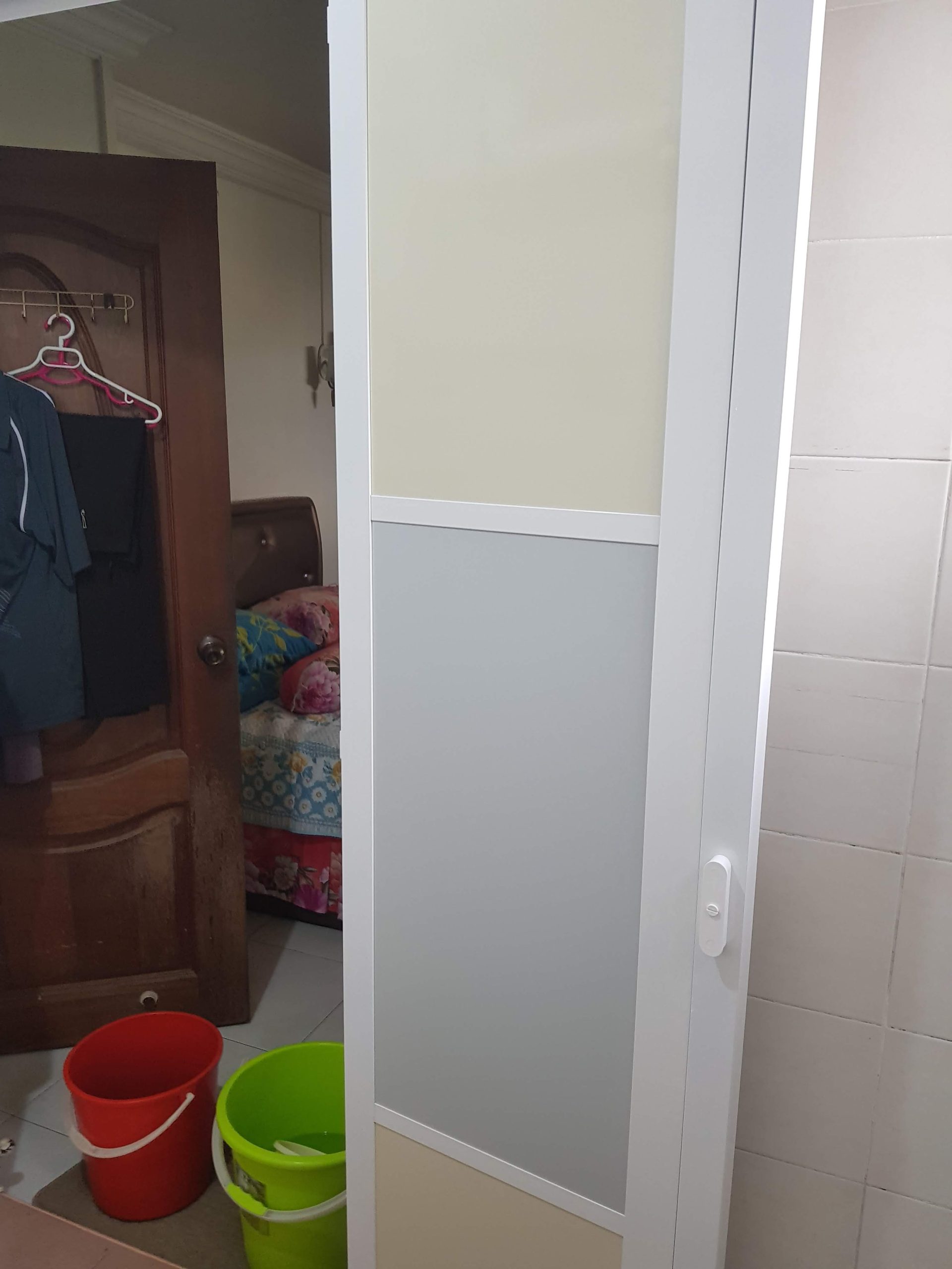Slide Swing Toilet Door (Aluminium) - Image 20