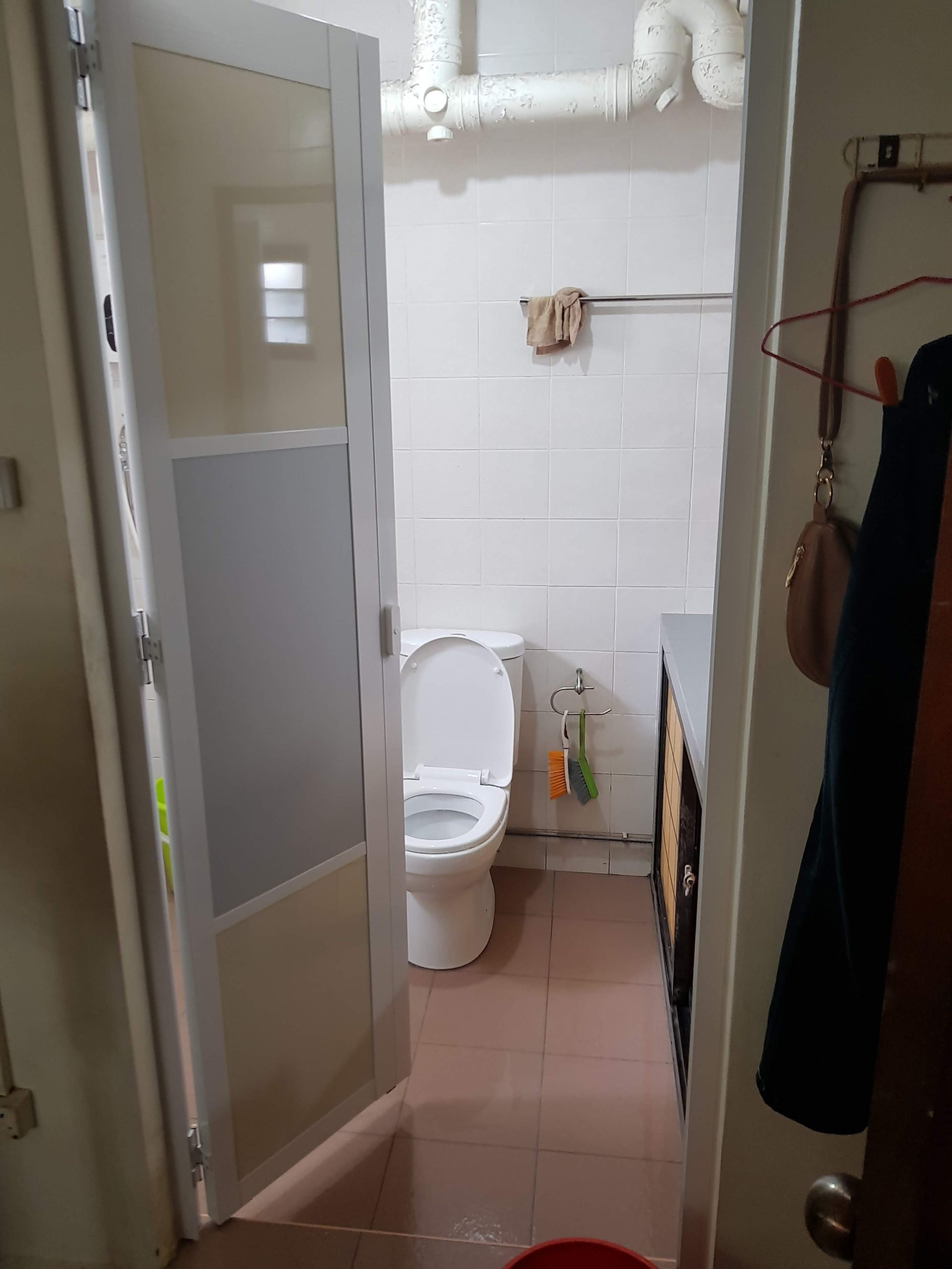 Slide Swing Toilet Door (Aluminium) - Image 19