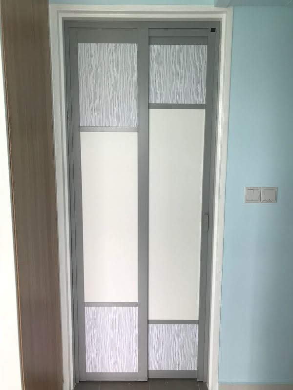 Slide Swing Toilet Door (Aluminium) - Image 10