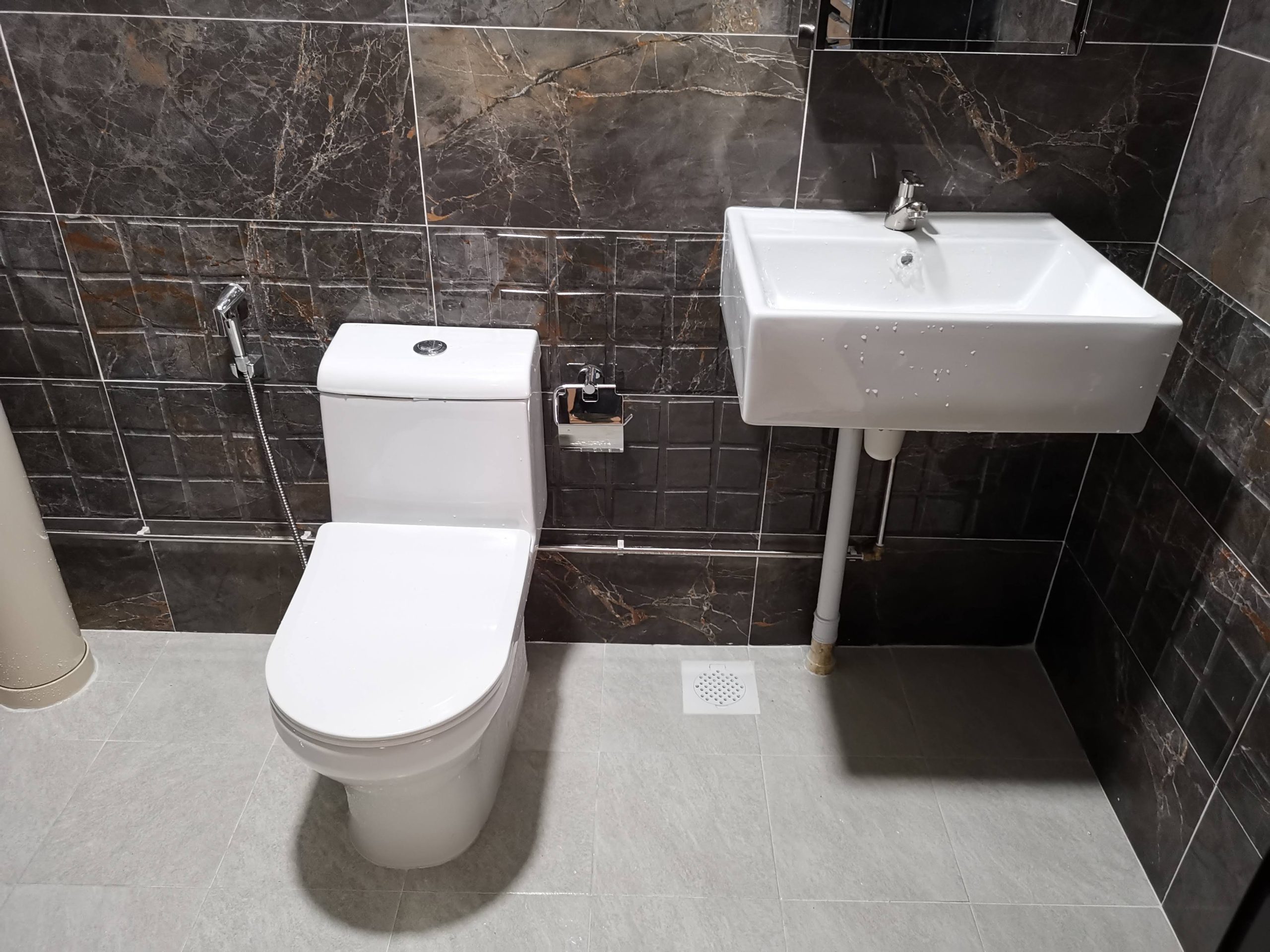 Replace Toilet Stainless Steel Piping
