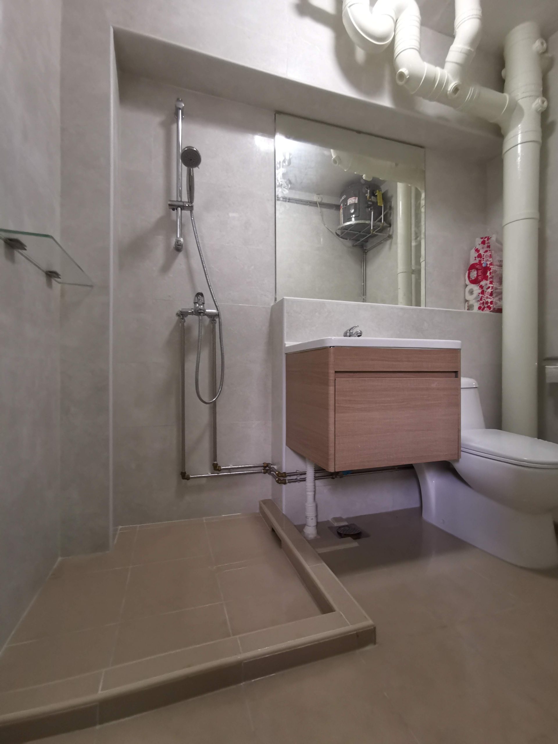 Replace Toilet Stainless Steel Piping - Image 3